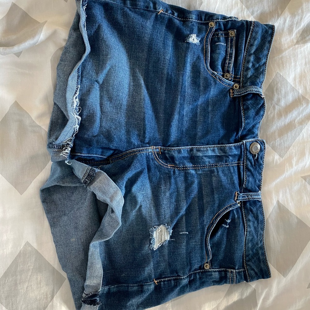 american eagle jean shorts